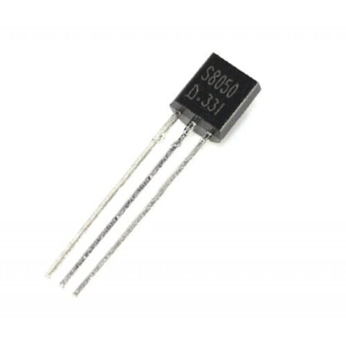 S8050 NPN General Purpose Transistor 20V 700mA TO-92 Package