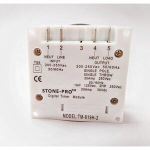 STONE-PRO TM-619H-2 Digital Programmable Electronic Timer Switch