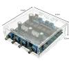 TPA3116 2.1 50Wx2 plus 100W Bluetooth CSR4.0 Class D Power Amplifier With Acrylic Case