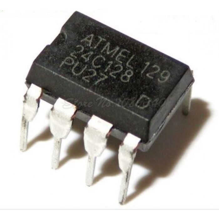 24C128 128K bit Serial I2C Bus EEPROM IC DIP-8 Package - ComponentsTree.com