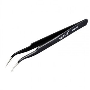 ESD Safe Fine Tip Curved Tweezer