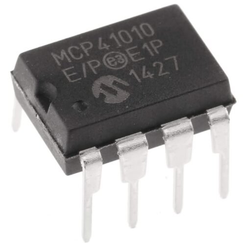 MCP41010 IC 8-Bit Digital 10K Potentiometer with SPI Interface IC