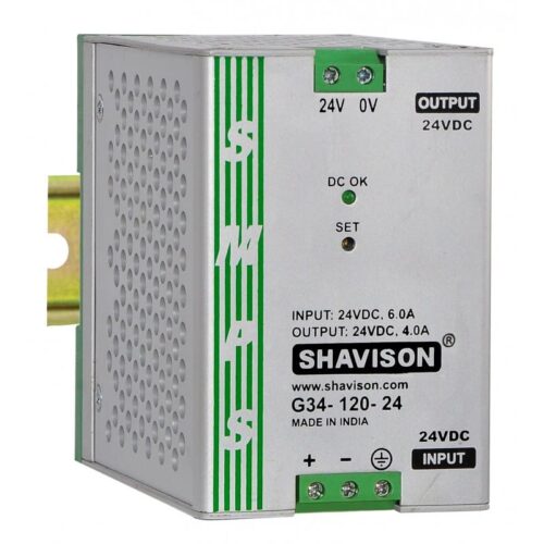 G31-120-24 Shavison SMPS 24V 5A 120W DIN Rail Mountable Metal Power Supply