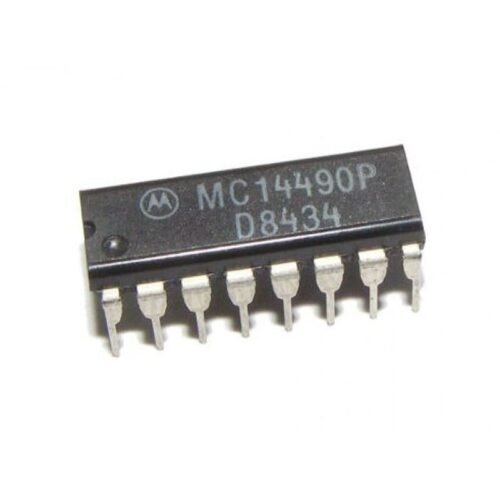 MC14490 Hex Contact Bounce Eliminator IC DIP 16 Package