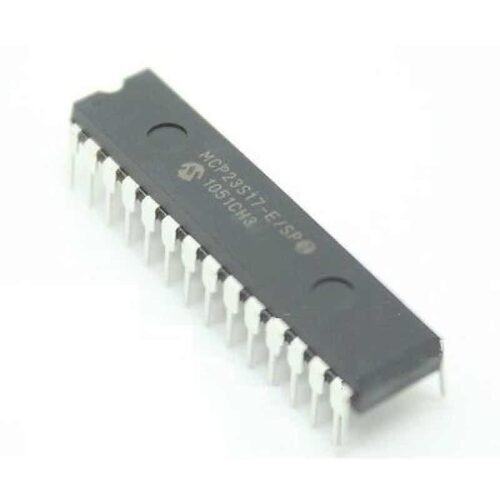 MCP23S17 16 Bit Input/Output Expander with I2C Interface IC DIP 18 Package