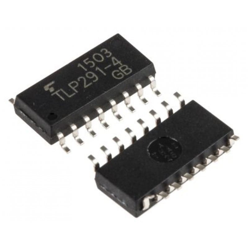 TLP291-4 - SMD SOIC-16 Package - Toshiba Transistor Output Optocoupler