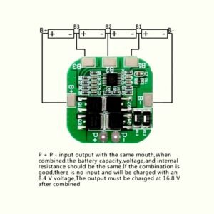 4S 15A 18650 Lithium Battery Protection Board