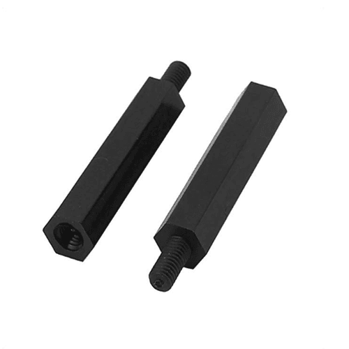M3x20mm Male to Female Nylon Hex Spacer 2 Pieces Pack