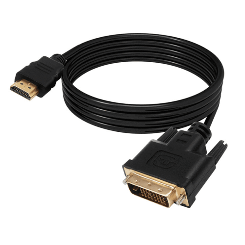 HDMI to DVI Adapter Converter Cable HDMI Male to DVI-D 24+1 Pin Male Video Converter Cable