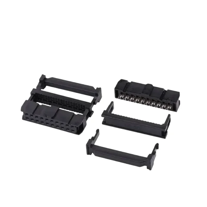 20 Pins IDC Flat Ribbon Cable FRC Connector Box Female Header Straight ...