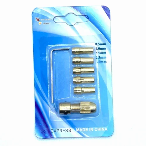Small Electric Drill Bit Collet Micro Twist Drill Chuck Set