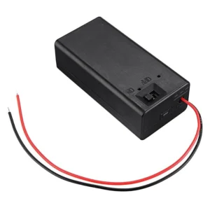 9V Battery Holder Cover with switch (Good Quality)