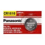 Panasonic CR1616 3V Lithium Coin Cell Battery