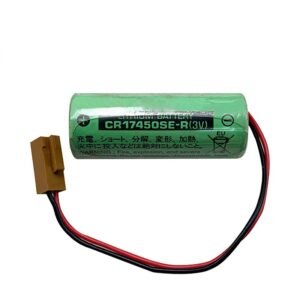 SANYO CR17450SE-R 3V Laser Lithium Battery with Plug