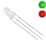 Red – Green Bi Color Led 5mm (Common Anode)