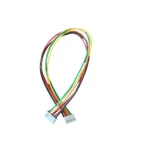 6 Pin JST-XH Double Side Female Connector with 300mm Wire