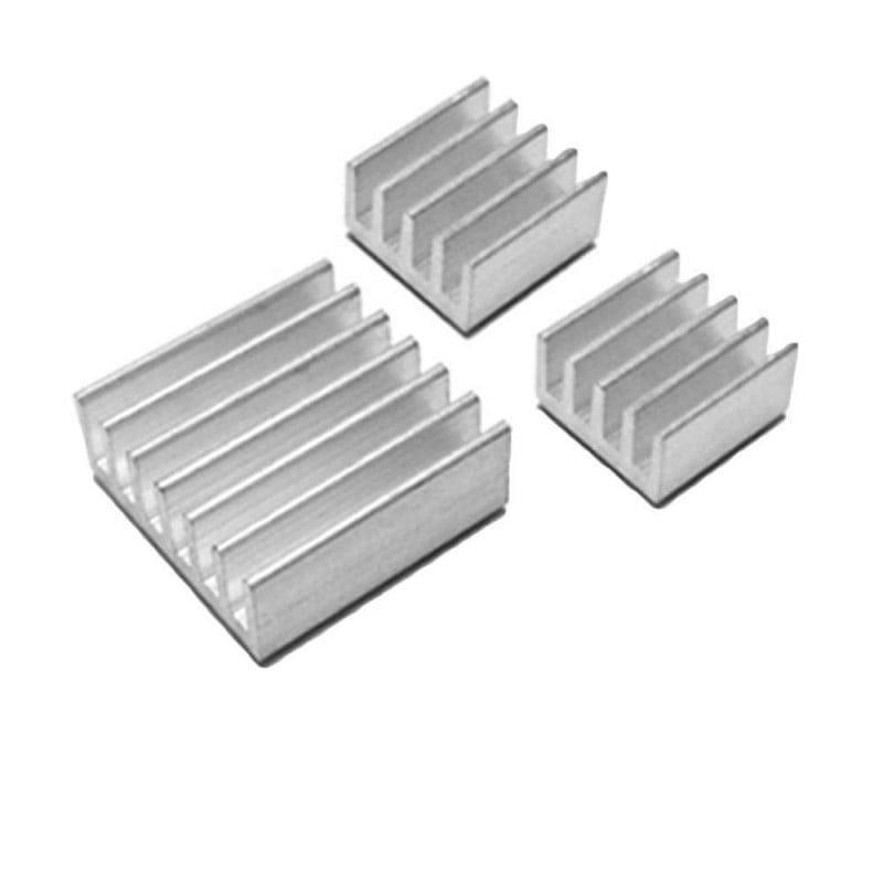 aluminum heatsink for raspberry pi board
