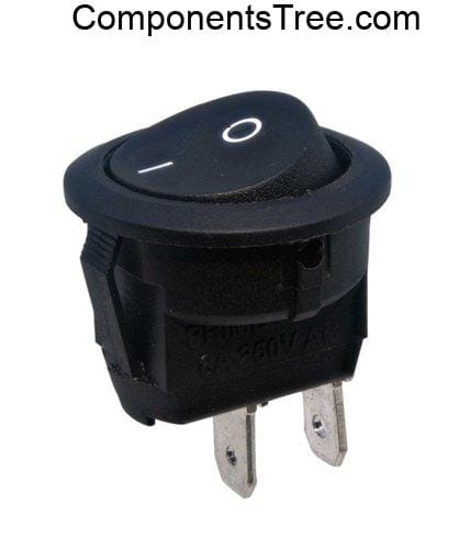SPST ON-OFF Round Rocker Switch SPST ON-OFF Round Rocker Switch