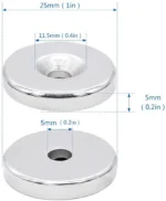 Neodymium Ring Countersunk Magnet