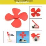 4 Blade Fan Small Propeller For DC Toy Motor