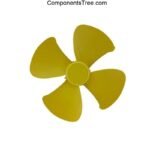 4 Blade Fan Small Propeller For DC Toy Motor