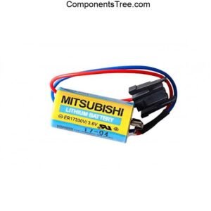 MITSUBISHI ER17330V 3.6V 1700mAH PLC Non-Rechargeable Lithium Battery with Plug