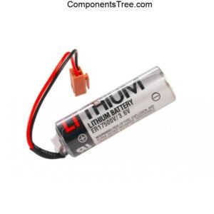 TOSHIBA ER17500V/3.6V Non-Rechargeable PLC/CNC Ultra Lithium Battery with Plug