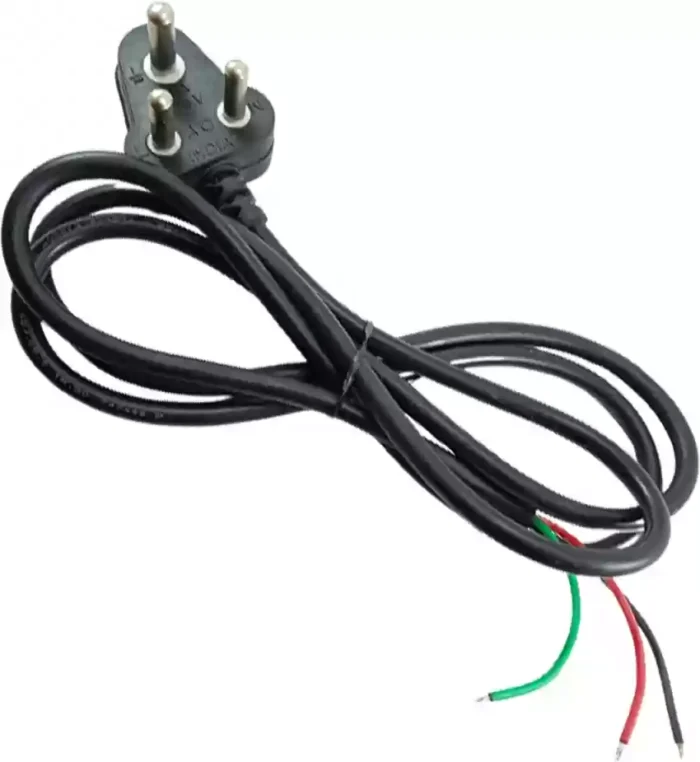 3 Pin Mains Cord Cable (3 Core cable) - ComponentsTree.com
