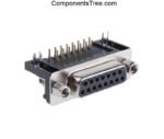 DB15 Female PCB Mount Right Angle Connector