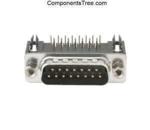 DB15 Male PCB Mount Right Angle Connector