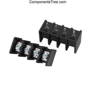 4 Pin Barrier Terminal Block Connector