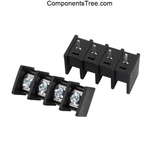 4 Pin Barrier Terminal Block Connector