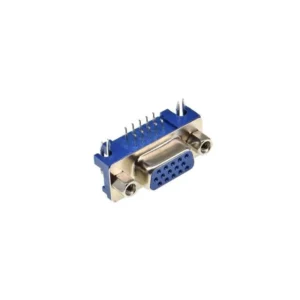 DB15 VGA Connector Female PCB Mount Right Angle