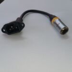 3 Pin Socket to XLR Connector converter
