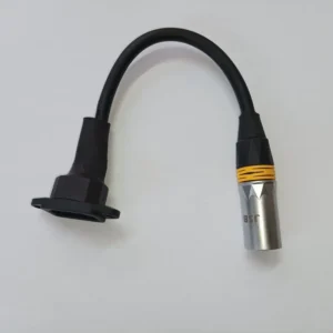 3 Pin Socket to XLR Connector converter