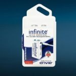 Infinite ENVIE 9V 900mAh Li-ion USB C Rechargeable Battery