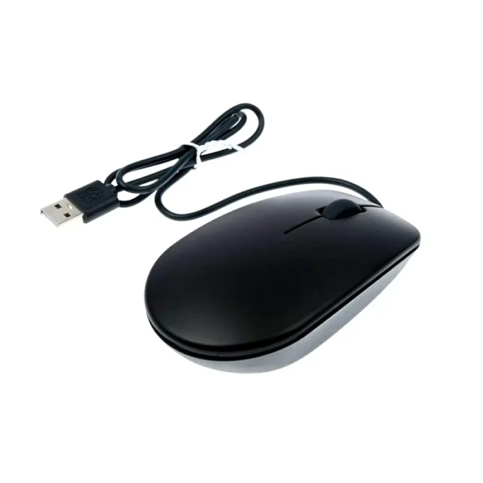 Official Raspberry Pi Mouse (Black/Grey) - ComponentsTree.com