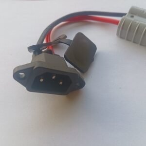 3 Pin Male Connector Power Socket with 50A 600V Anderson Connector