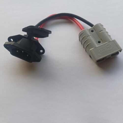 3 Pin Male Connector Power Socket with 50A 600V Anderson Connector