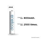 Panasonic eneloop AAA 800mAh BK-4MCCE/2BN Rechargeable Battery – Pack of 4 - Image 2