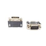 DB15 VGA Connector – Male PCB Mount – Right Angle