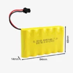 4500mAh 7.2v CL Ni-Cd AA Battery Pack with SM Connector