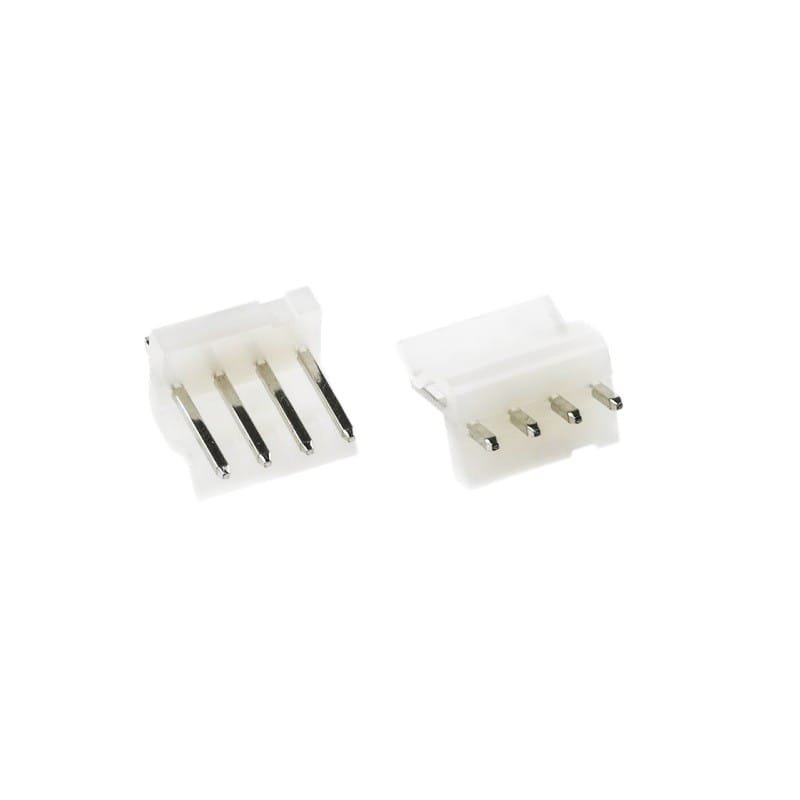 4 Pin Molex KK396 CPU Male Straight Connector 3.96mm Pitch