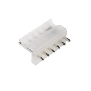 6 Pin Molex KK396 CPU Male Straight Connector