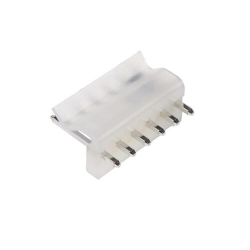 6 Pin Molex KK396 CPU Male Straight Connector