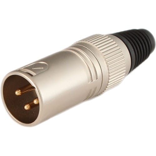 XLR male Jack connector