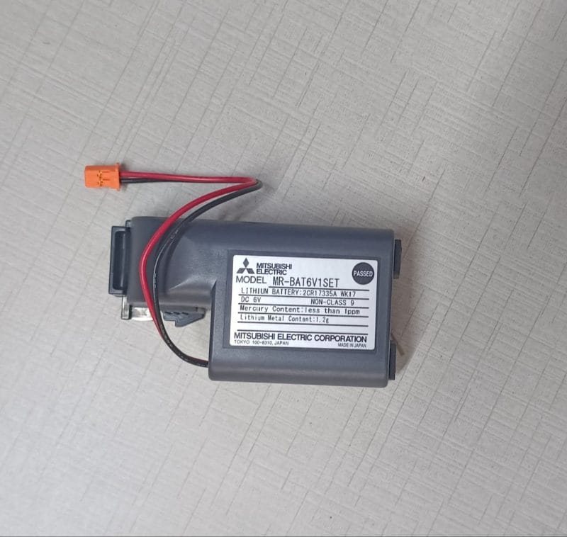 battery mr-bat6v1set PLC battery