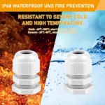 PG7 Gland Waterproof IP68 Nylon Plastic Cable Gland Connector - Image 4