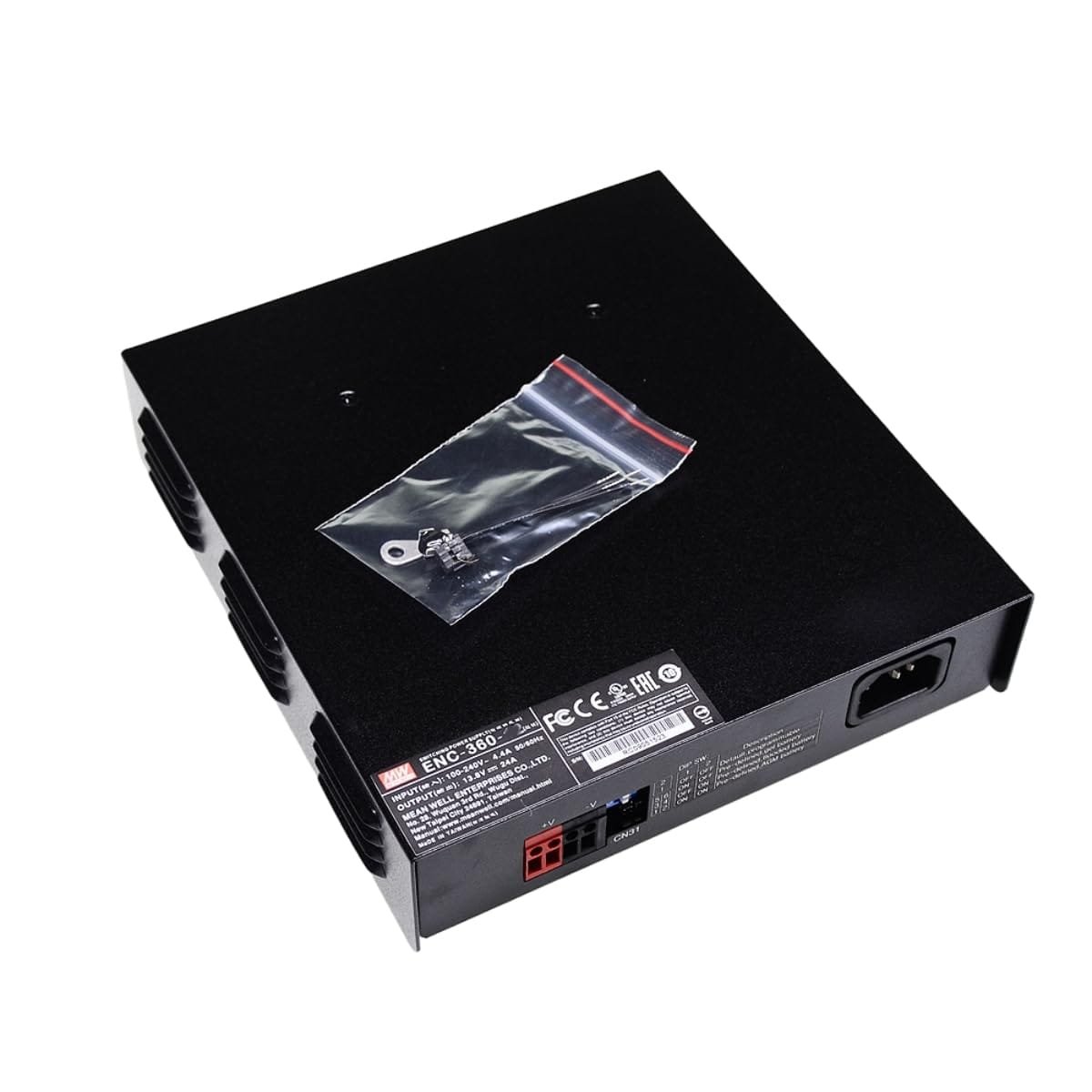 ENC-360-24 360W Mean Well Programmable Desktop Type Battery Charger