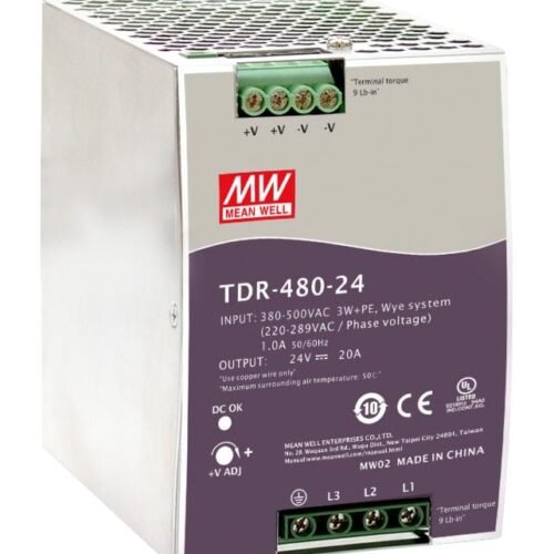 tdr-480-24 meanwell smps power supply